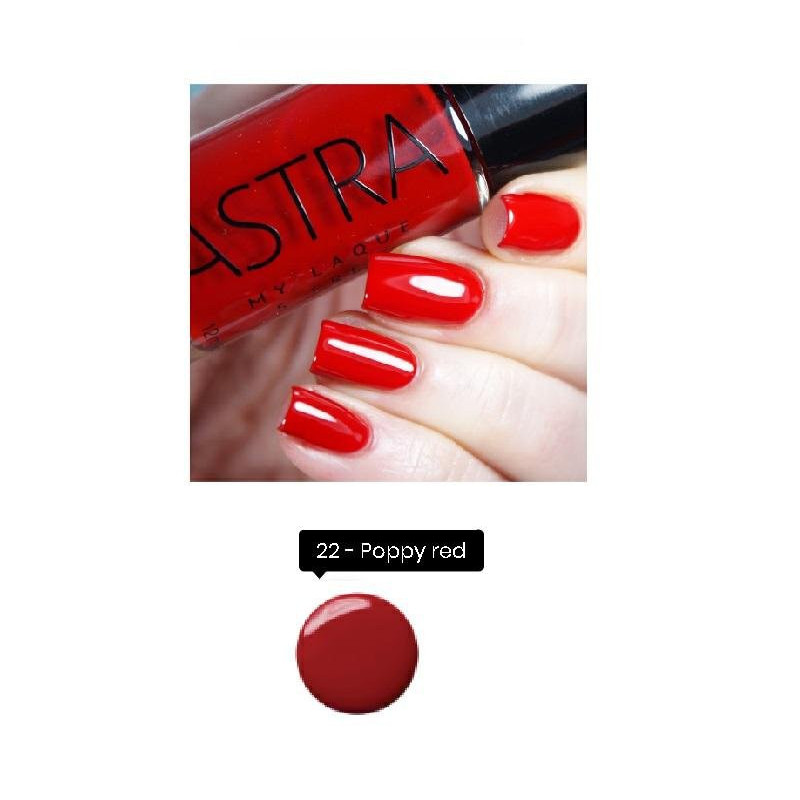 Astra smalto my laque ml.12 n.22 poppy red