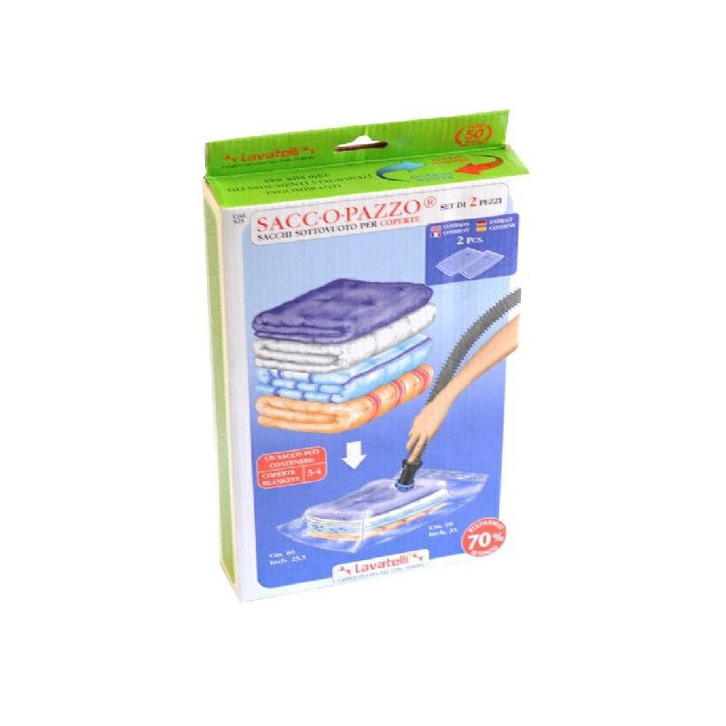 Sacco pazzo sottovuoto coperte p z.2