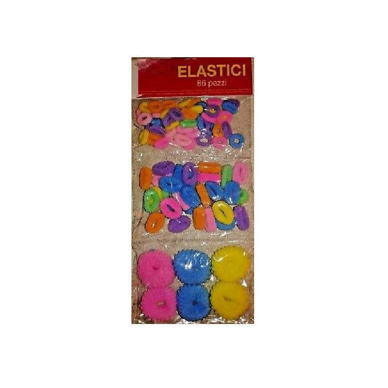 Elastici capelli spugna misure a ssortiti pz.86 art.627387