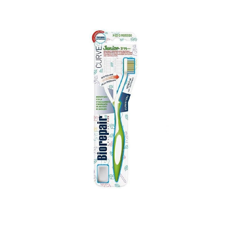 Biorepair spazzolino da denti junior 7/14 medio morbido