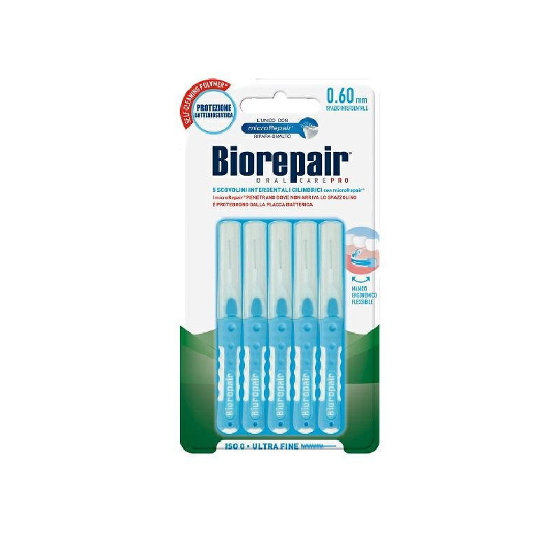Biorepair scovolini con setole super fine mm.0,60 pz.5