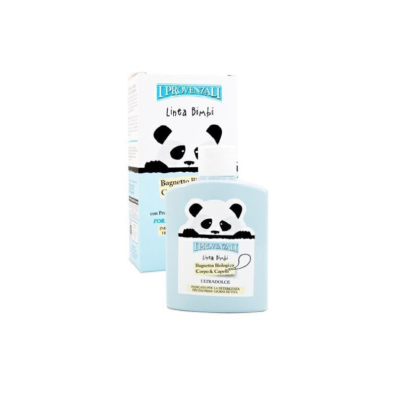 I provenzali bagno schiuma ml.25 0 bimbi corpo e capelli biologico