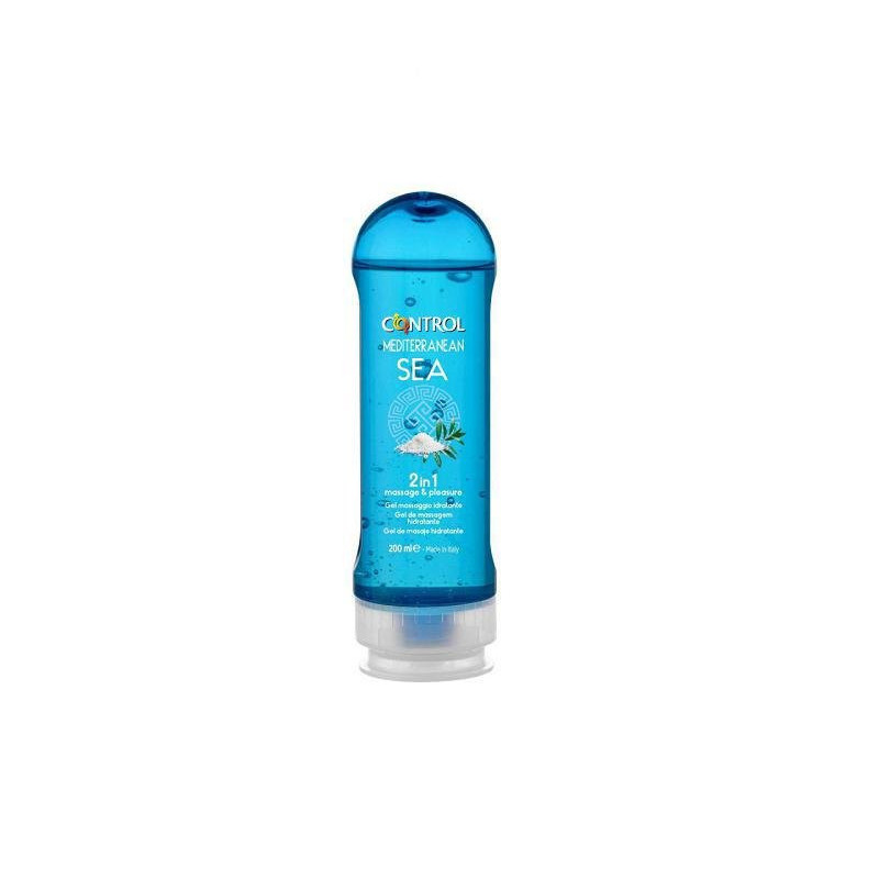 Control gel massaggio lubrifican te 2in1 ml.200 mediterran