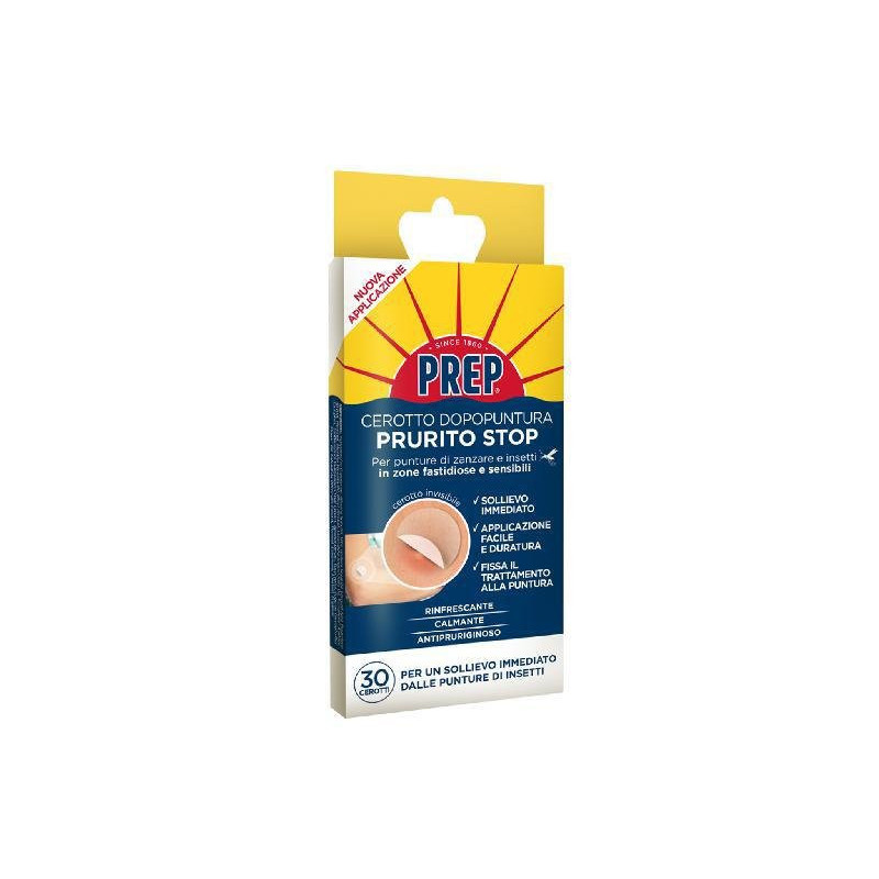 Prep repellente cerotti dopopunt ura pz.30