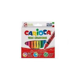 Carioca pastelli cera pz. 24 