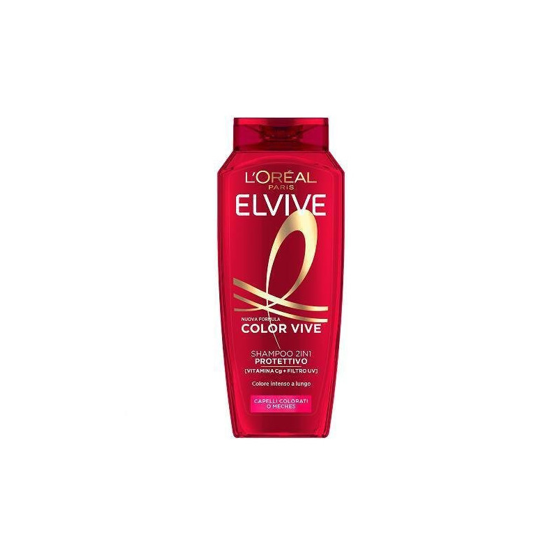 Elvive shampoo ml.250 2 in 1 color vive capelli colorati protettivo