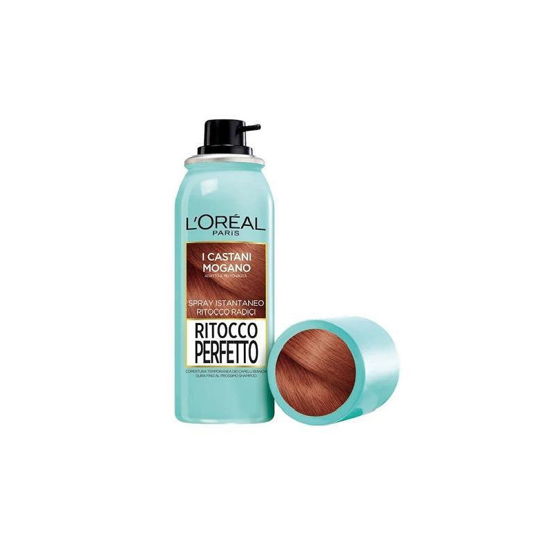 L oreal ritocco perfetto spray ml.75 castano mogano
