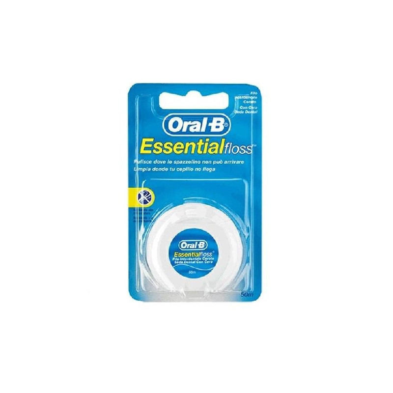 Oral b filo interdentale mt.50 essentialfloss cerato