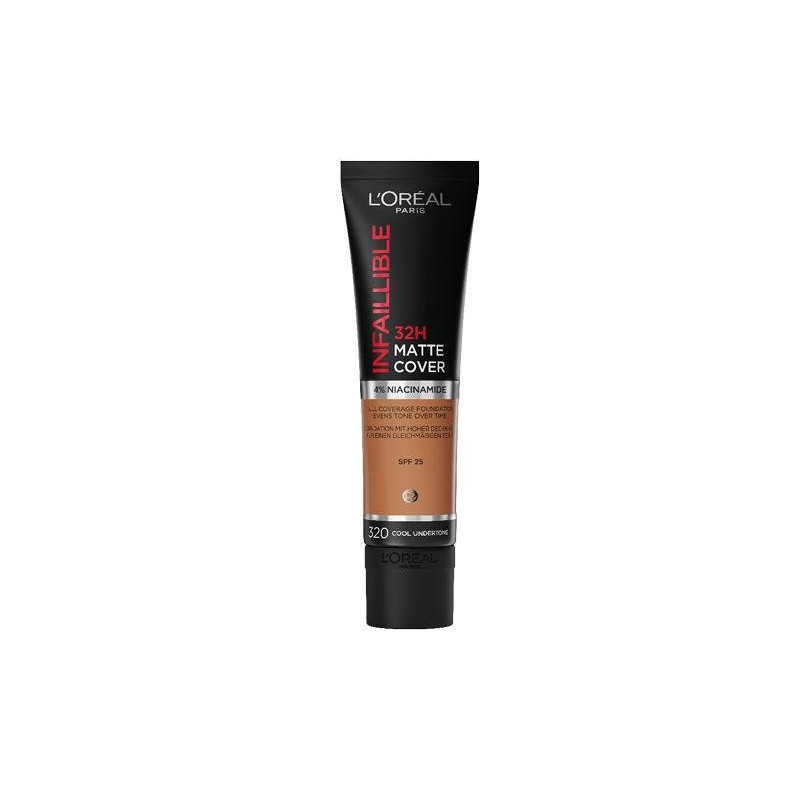 L oreal fondotinta infaillible m at cover fluido 320 ambre
