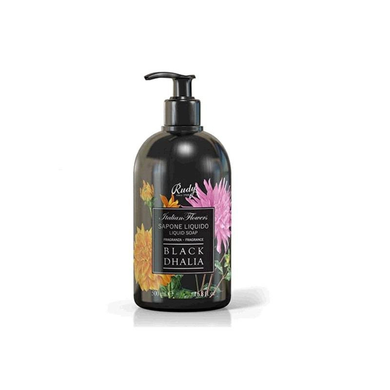 Italian flowers sapone liquido m l.500 black dhalia