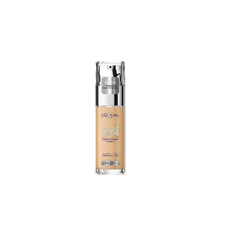 L oreal fondotinta accord parfai t fluido 3.5d/3.5w sous-ton dore