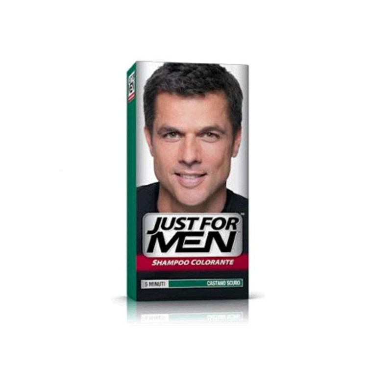 Just for men shampoo colorante u omo castano scuro