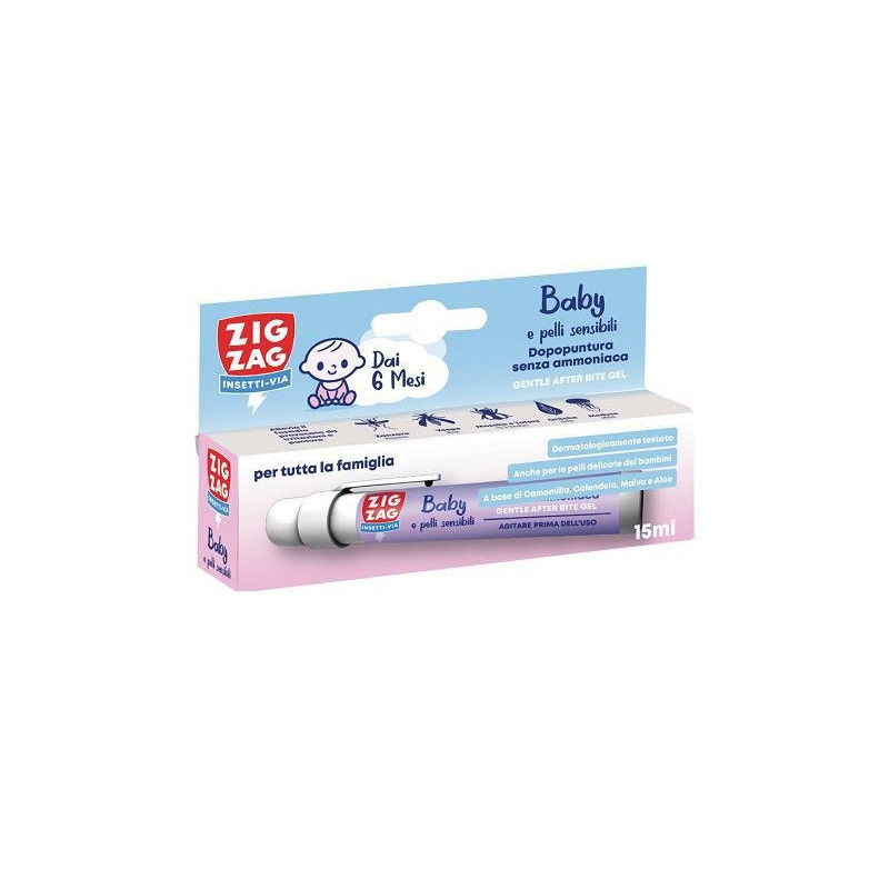 Zig zag dopo puntura gel baby ml.15