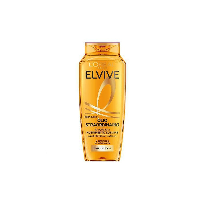 Elvive shampoo ml.250 olio straordinario capelli secchi nutriente