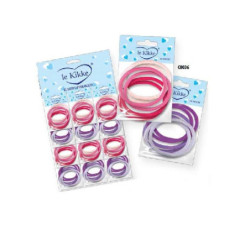 Le kikke 6 elastici capelli...