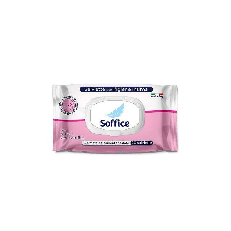 Soffice salviette intime pz.20 c on aloe e camomilla