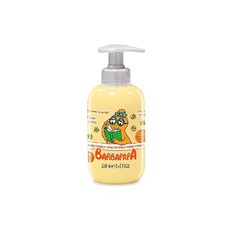 Barbapapa sapone liquido arancia e vaniglia ml.250