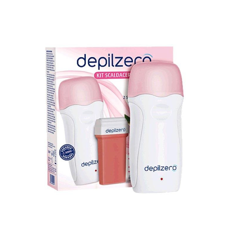 Depilzero kit scaldacera elettrico + ricarica