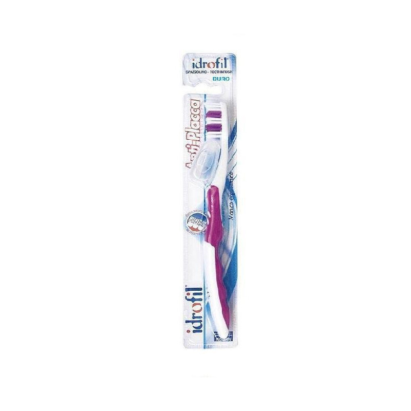 Idrofil spazzolino da denti anti placca duro