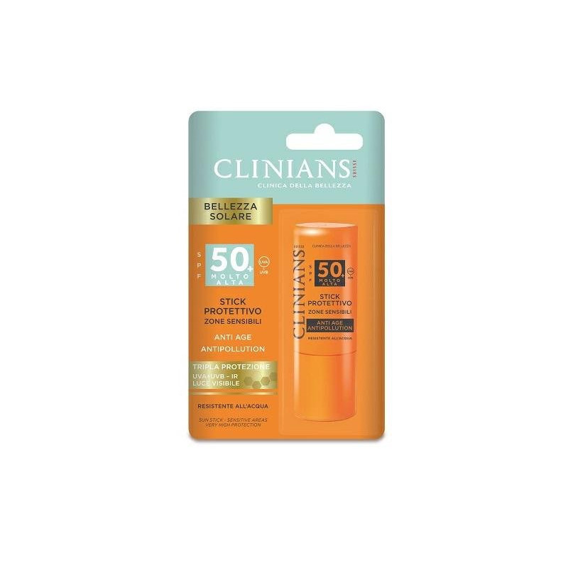 Clinians solari stick antipollution fp.50+ ml.12