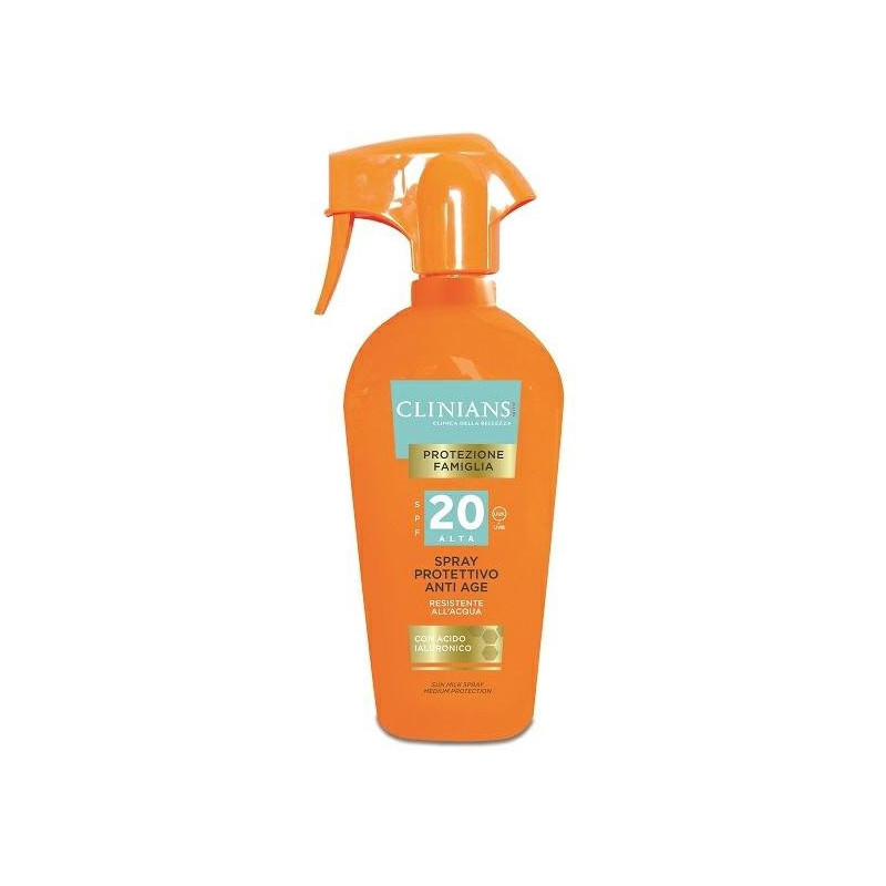 Clinians solari spray protettivo formato famiglia fp.20 ml.250