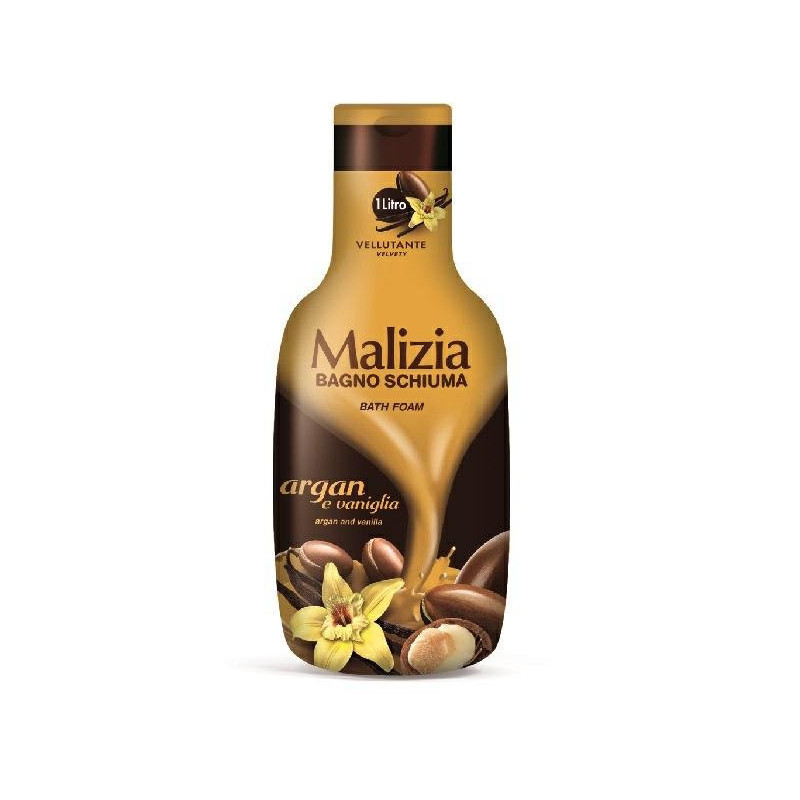 Malizia bagno ml.1000 argan e vaniglia
