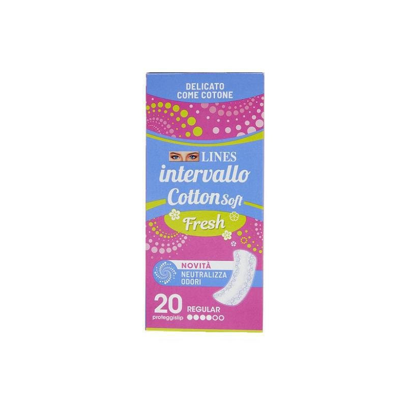 Lines salvaslip intervallo disteso pz.20 fresh