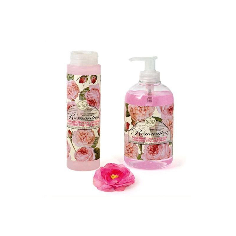 Nesti doccia ml.300 romantica rosa medicea e peonia