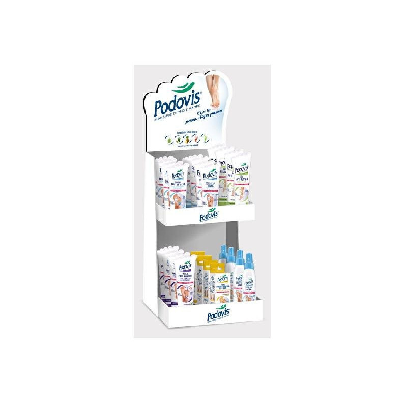 Podovis espositore kit da banco pz.24 assortiti
