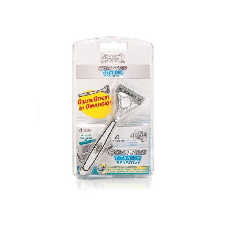 Wilkinson ricambi quattro titani um sensitive pz.4