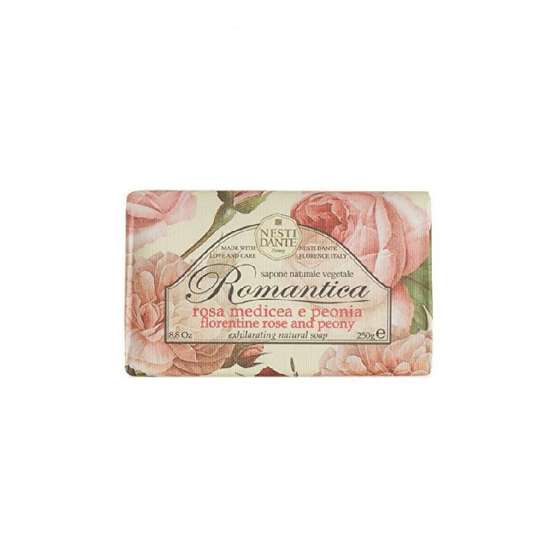 Nesti saponetta romantica gr.250 rosa e peonia