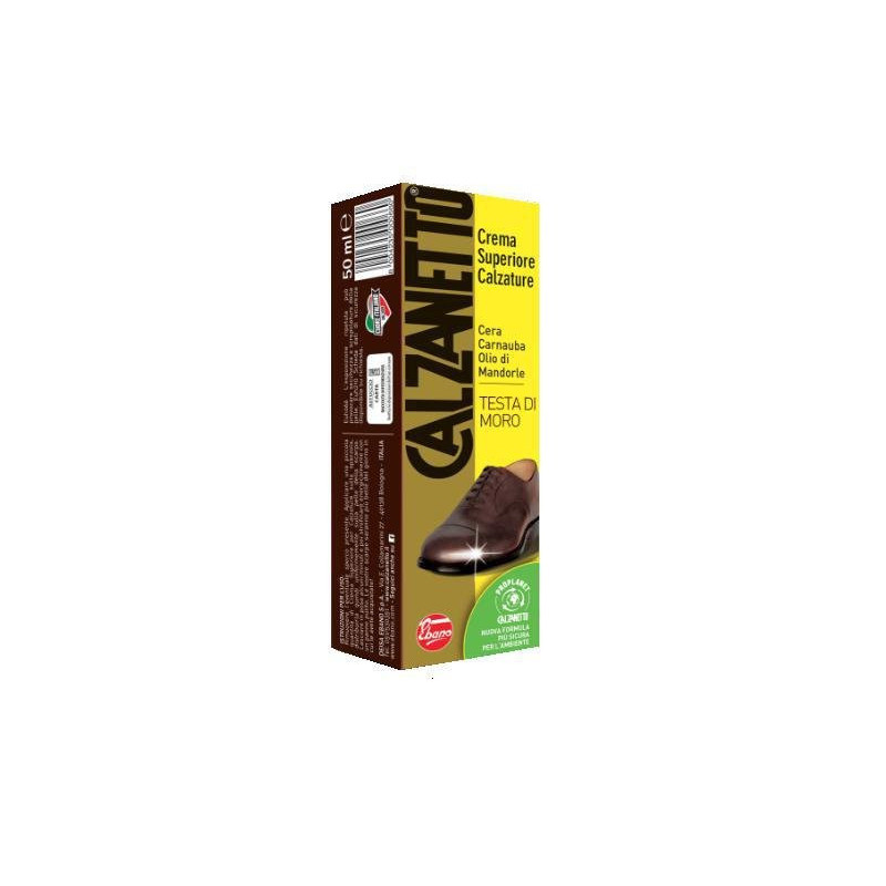 Calzanetto lucido scarpe ml.50 t esta di moro
