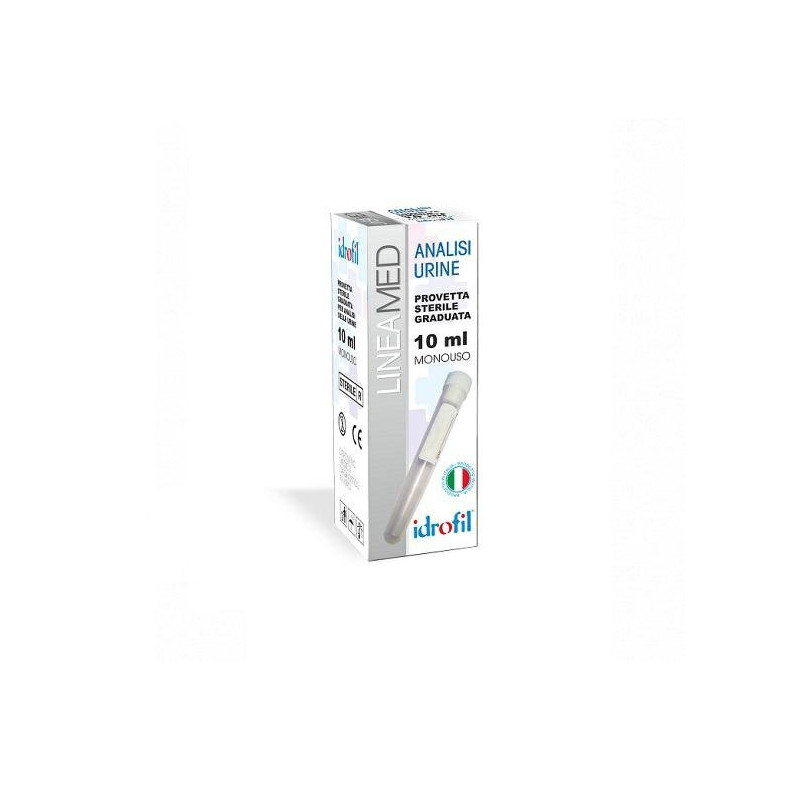 Idrofil contenitore sterile per urina provetta ml.10