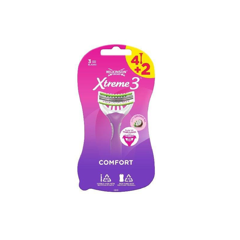 Wilkinson rasoi extreme 3 beauty pz.4+2 donna