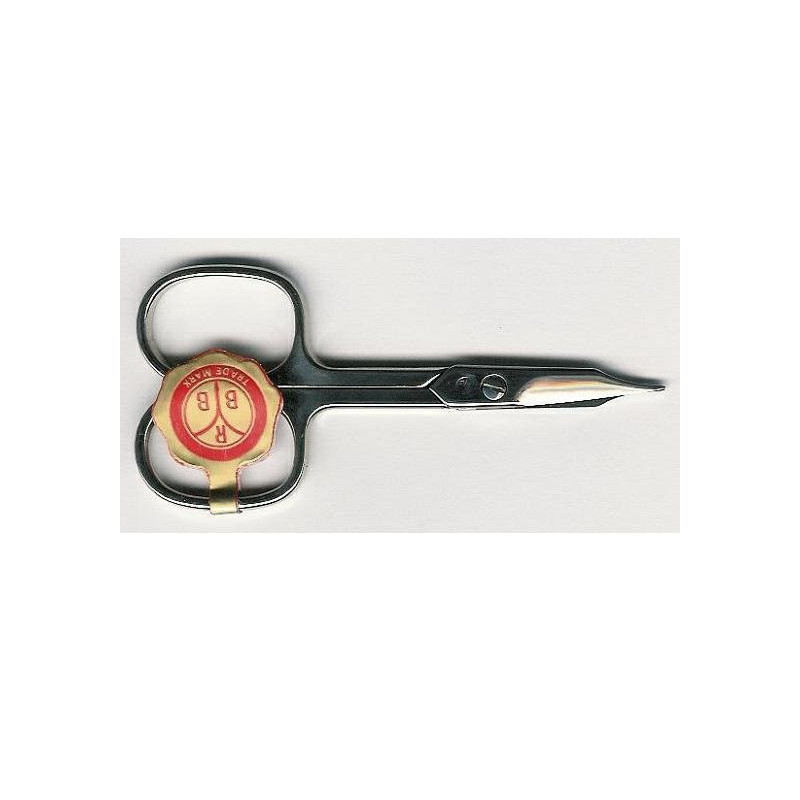 Forbici da manicure unghie punta larga curva r.b.b. art.245l/1/3.5c