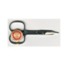 Forbici da manicure unghie punta larga curva r.b.b. art.245l/1/3.5c