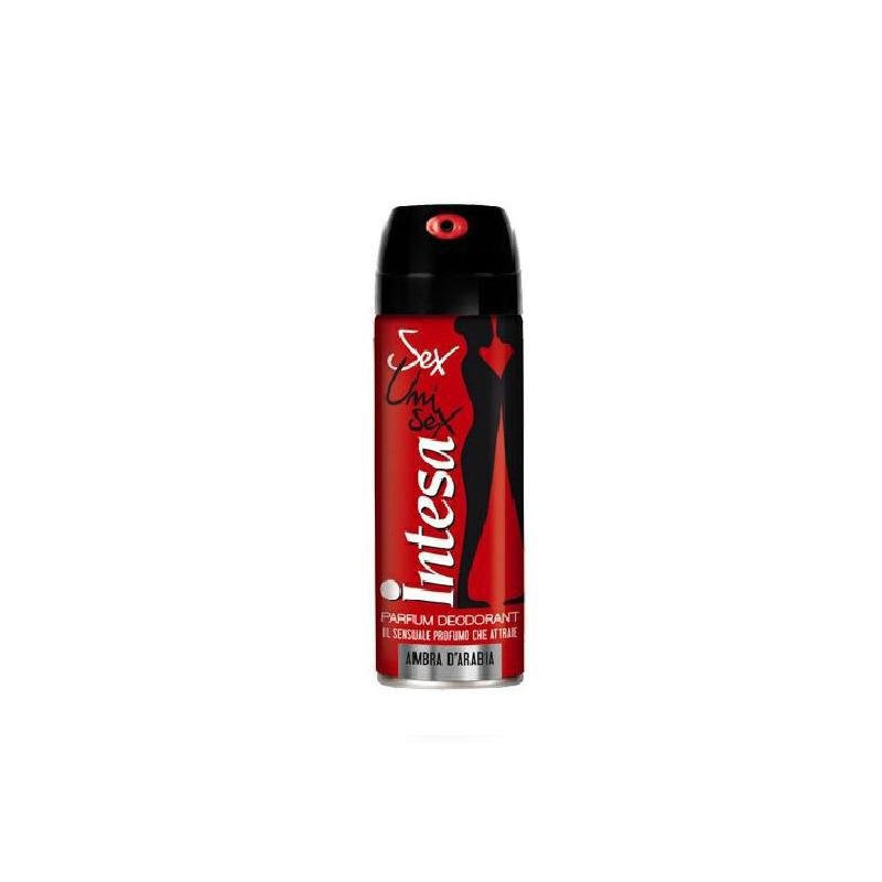 Intesa deodorante sex unisex ml.125 ambra rosso