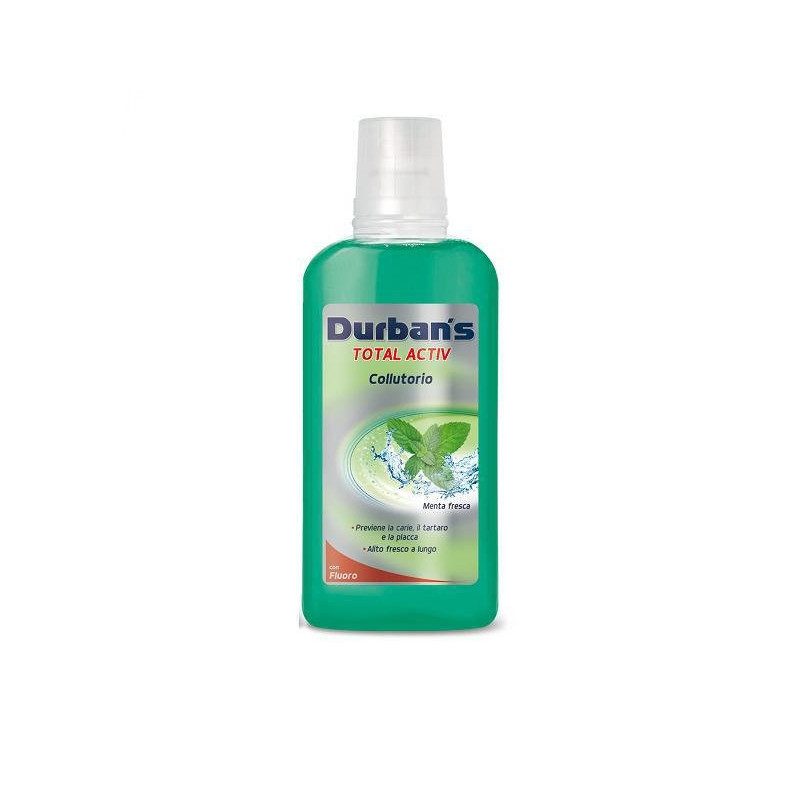 Durbans colluttorio menta verde total activ ml.500