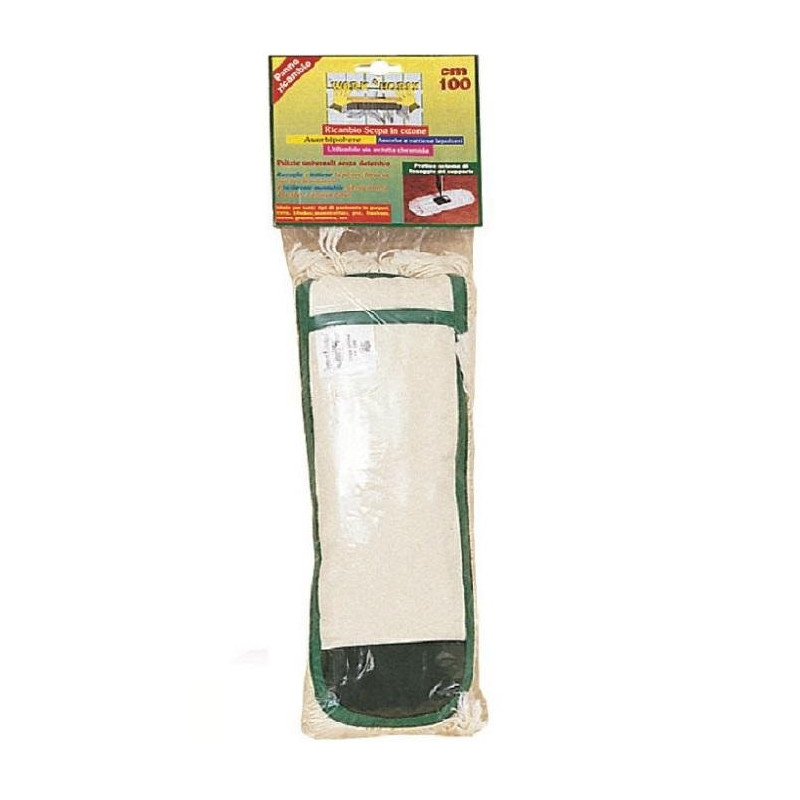Ricambio scopa cotone cm. 100 gu lliver