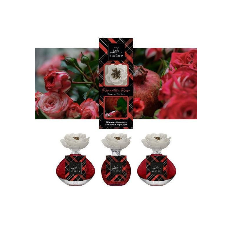Lady venezia diffusore d ambient e fiore ml. 100 crystal romantico