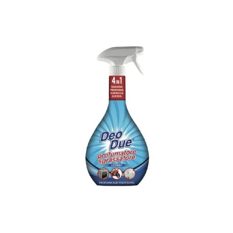 Deo due profumatore sgrassatore ml.600 spray azzurro