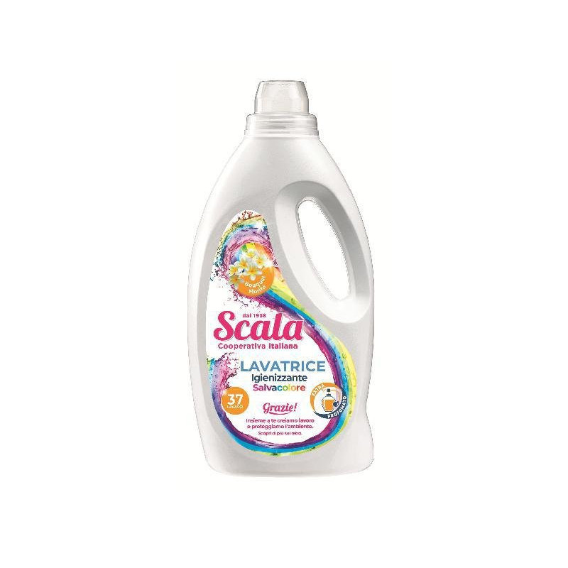 Scala lavatrice liquido 37 misurini lt.1,5 salvacolori