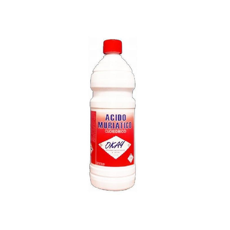 Acido cloridrico 30/33% ok puro lt. 1