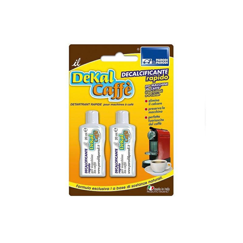 Parodi&parodi dekal caffe decal cificante macchine caffe ml.20 pz.2
