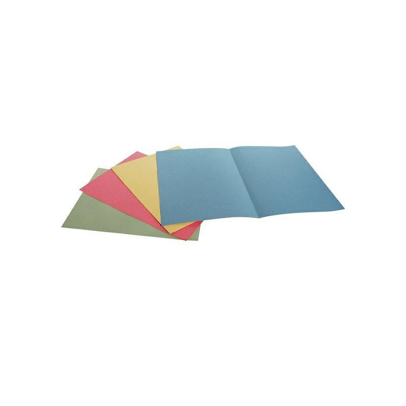 Cartella manilla gr.145 cm.25x34 semplici rosso
