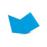 Cartella bristol gr.200 cm.25x33 semplici azzurro