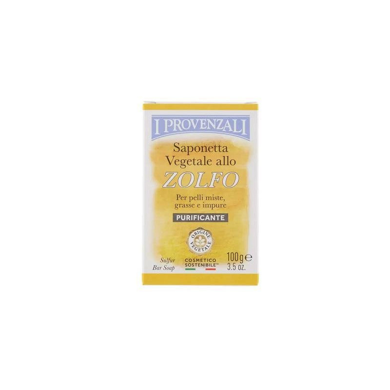 I provenzali saponetta vegetale gr.100 zolfo