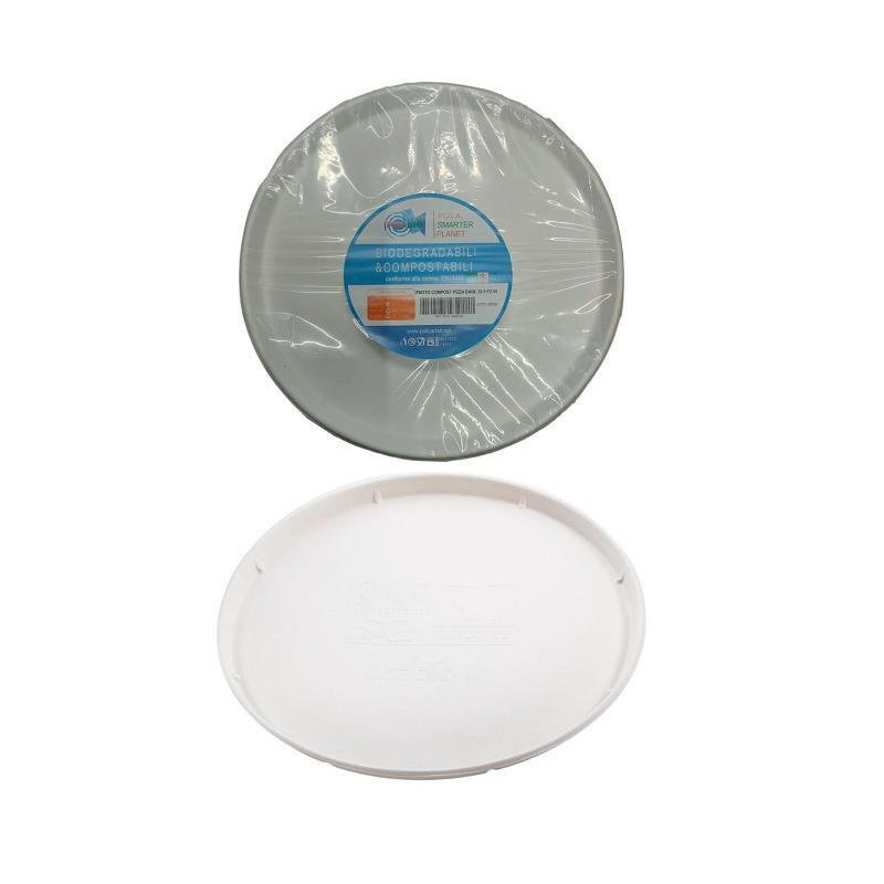 Piatti polpa cellulosa bio pizza cm.32 pz.50