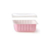 Vaschetta per gelato plastica termoformata con coperchio gr. 750