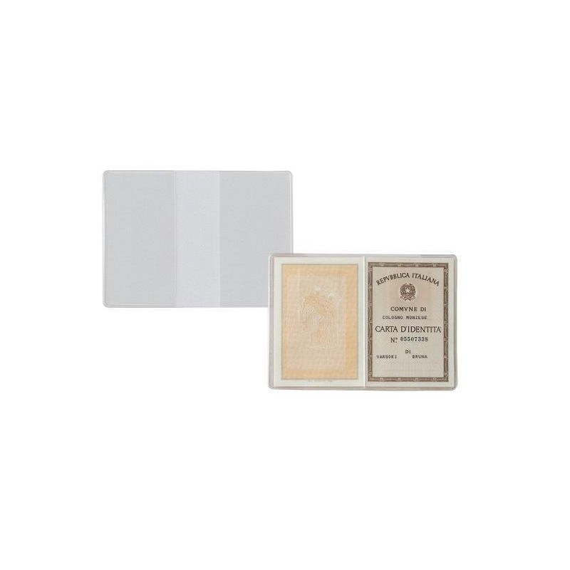 Busta pvc carta d identita cm.1 5,5x11